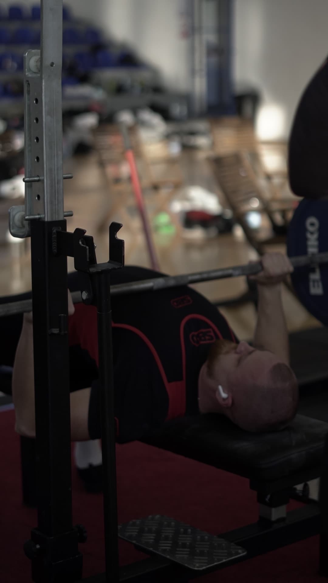Bench press training